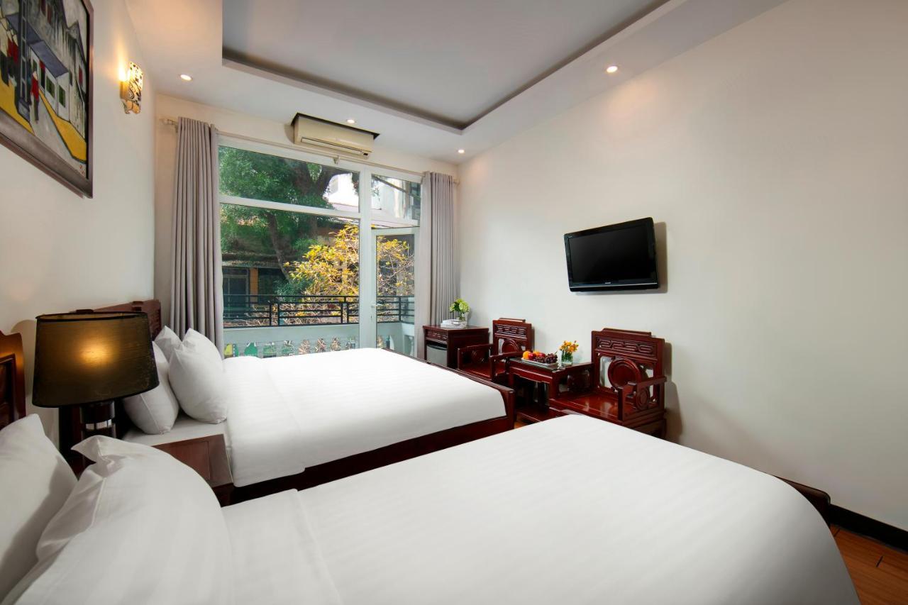 Bonjour Hanoi Hotel Buitenkant foto